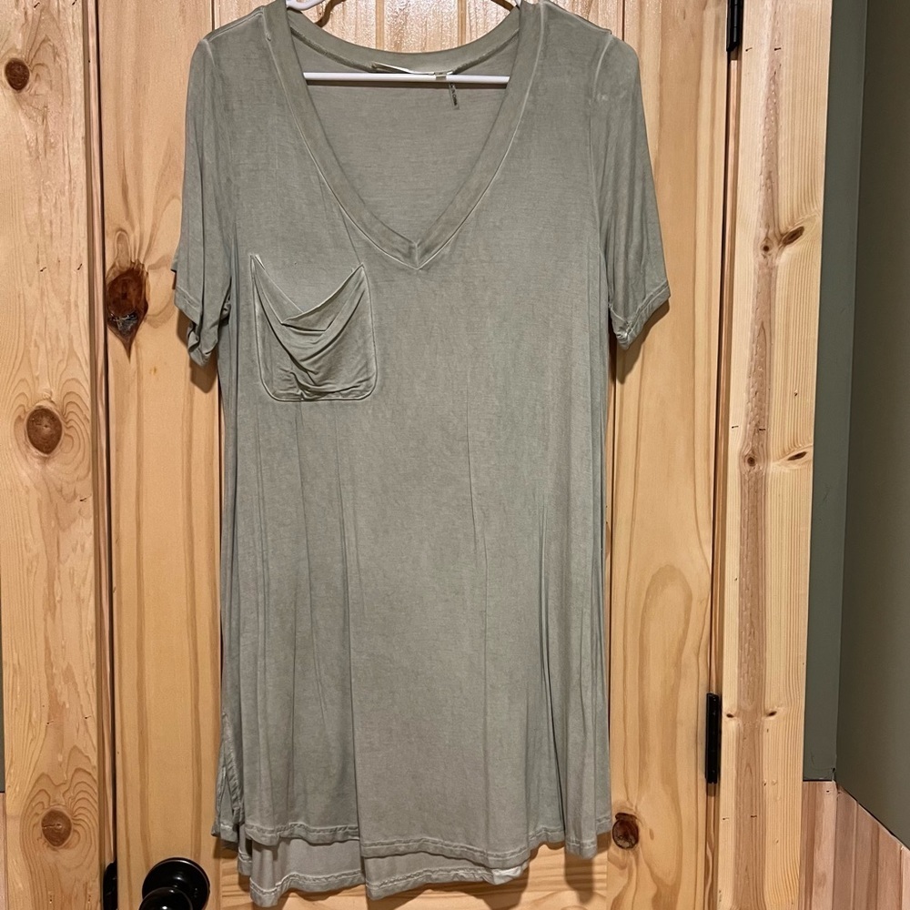 V Neck Slouchy T